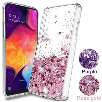 $6.59 • Buy For Samsung Galaxy S21 Ultra A32 A52 A72 A51 A71 Liquid Glitter Clear Case Cover