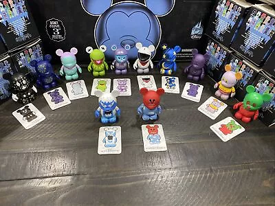 New Disney 3  Vinylmation Park #1 Series Complete Set Of 12 Figures With Chaser • $799.95