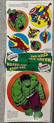 Marvel Our Way Studios Stickers Hulk Falcon Captain America Mego Comic Book • $250