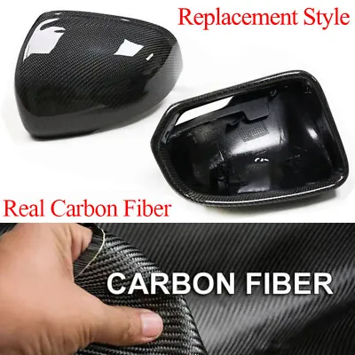 For Volvo XC60 XC90 V90 2017-23 Carbon Fiber Car Side Rearview Mirror Cover Cap • $186