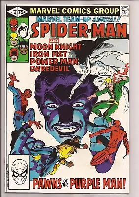 Marvel Team-Up Annual #4 NM- 9.2 Off-White Pages (1972 1st Series) • $29