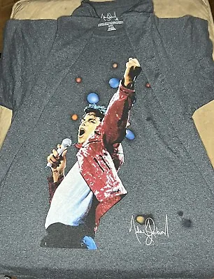 MICHAEL JACKSON (2018) Official Men's King Of Pop Live Concert T-Shirt Size 3XL • $13.99