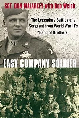 Easy Company Soldier: The Legendary Battles Of A Serge... By Bob Welch Paperback • £11.99