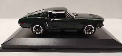 Yat Ming 1/43 Die Cast Model Car. A 1968 Ford Mustang GT-Steve McQueen 'Bullit'  • $45