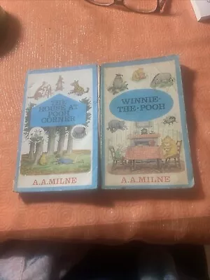 2 X A A Milne Winnie The Pooh The House At Pooh Corner 1975 Methuen And Co • £5.99