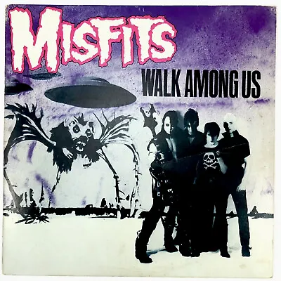 MISFITS WALK AMONG US 1982 VG++ LP 2nd Pressing Vinyl Record USA Ruby Records • $555