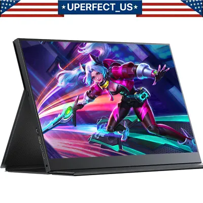 UPERFECT 18.0 Inch 2K 2560*1600 HDR IPS 144HZ Portable Monitor USB C HDMI Input • $199.99