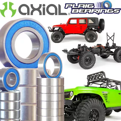 Axial SCX-10 Bearing Kits - Precision High Speed Bearing Upgrades - Express Post • $17.90