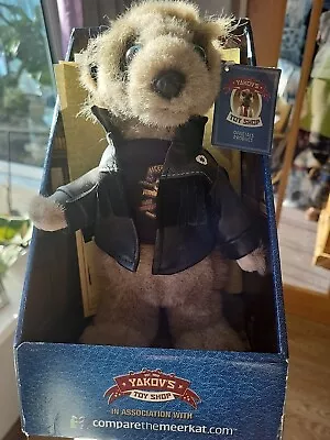 Vassily Meerkat Compare The Market Soft Toy With Certificate Of Authentication ⭐ • £8.99