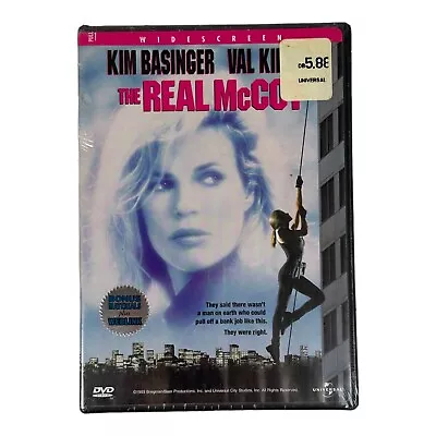 The Real McCoy DVD Kim Basinger Val Kilmer Terence Stamp Russell Mulcahy NEW￼￼ • $9.95