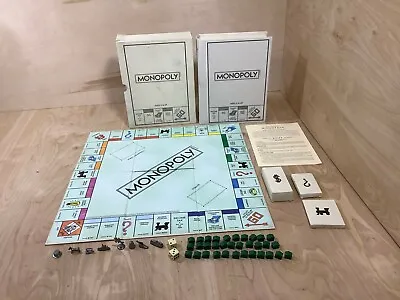 Monopoly Collector's Edition Board Game Classic Fabric Book Wood Pieces 2013 • $24.99