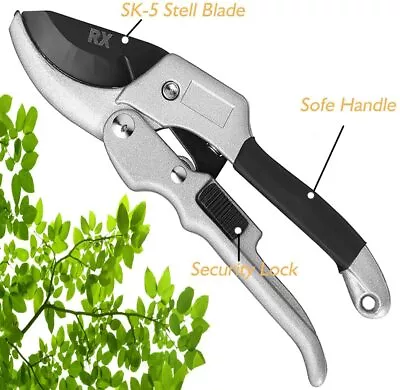 Professional SK-5 Steel Pruning Shears Anvil Hand Pruners Garden Clippers • $12.98