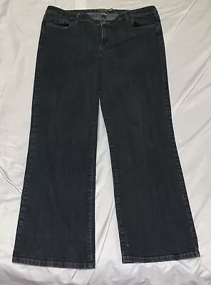 Venezia Stretch Classic Jeans Women's 6 Plus Size 24 Dark Wash Denim Stretch • $7.83