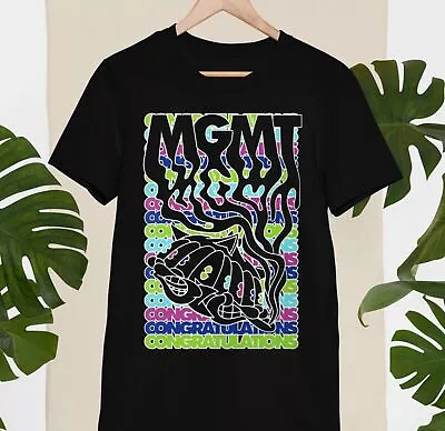 RETRO MGMT T-shirt BLack Short Sleeve All Sizes • $9.99