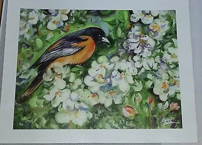 MARCIA BALDWIN Signed Giclee ORIOLE Edition Of 50 On Canvas With COA • $25