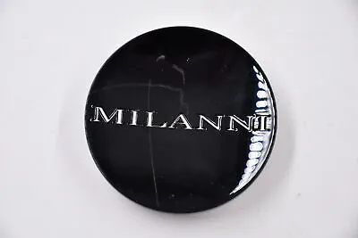 Milanni Gloss Black W/ Silver Lettering Wheel Center Cap Hub Cap C471GB(U) 2.5   • $17