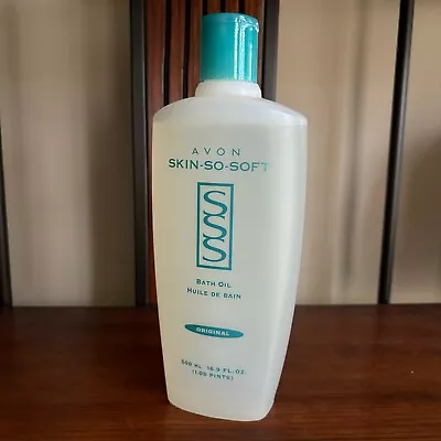 AVON Skin So Soft Original Bath Oil 2001 16.9oz NEW Sealed Dry Skin Vintage • $34.99