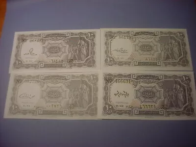 Egypt 10 Piastres 4 Types 1940 UNC #84308 • $10