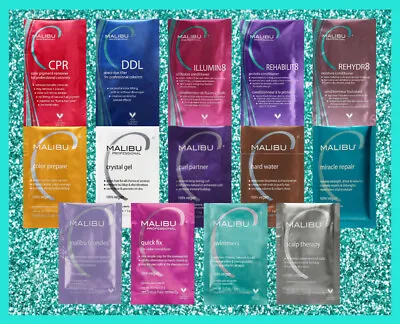 Malibu C Scalp Packettes Choose Your Own - 1 Piece Or 6 Pack Free Shipping  • $6.99