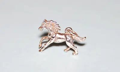 Vintage Sterling Silver Southwestern Galloping Horse Mustang Charm - NICE! • $12.99