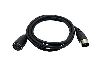 Dafensoy MIDI Cable 6 Pin DIN MIDI Male To Female Extension Adapter Cord For M • $14.96