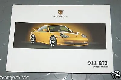 2004 Porsche GT3 996 911 Owners Manual - Book • $79.99