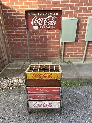 Coca Cola Bottle Crate Store Trolley • £500