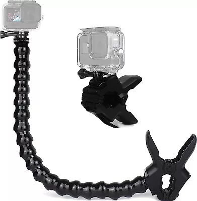 Jaws Flex Clamp Mount With Adjustable Gooseneck Compatible With Gopro Hero1110 • $37.65