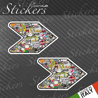 2 Adhesives Auto Motorcycle Jdm Sticker Bomb Wakaba Leaf Small Stickers Bomb • $6.02