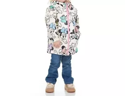 Minnie Mouse Licensed Girls Rain Jacket Size 5T Multicolor M • $20