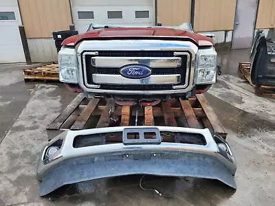 2011-2016 F250sd F350sd Front End/clip Assembly Red Met Xlt 6.2l W/chrome Grill • $3360