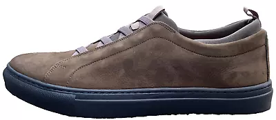 Mens Martin Dingman BECKETT Casual Sneakers Grey Nubuck • $89