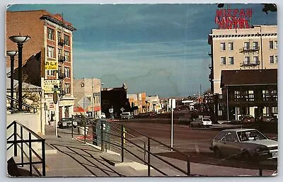 Tonopah Nevada~Main Street~Mizpah Hotel~Boomtown~1982 Postcard • $12
