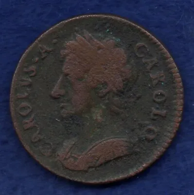 Great Britain Charles II 1674 Farthing (Ref. C8509) • £20