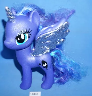 My Little Pony Sparkling Princess Luna 6” Figure MLP Glitter Wings & Horn 2016 • $12.99