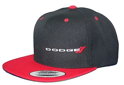 Dodge Hat Cap Flat Bill Snapback Ram Mopar Hemi Srt  • $27.99