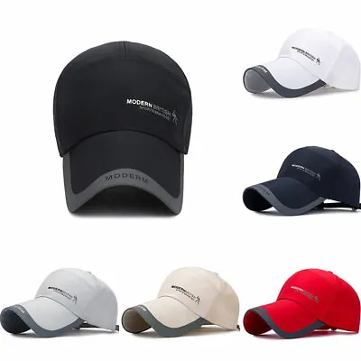 £2.99 • Buy Men Women Classic Baseball Cap Adjustable Sport Golf Hat Outdoor Sunshade Sunhat