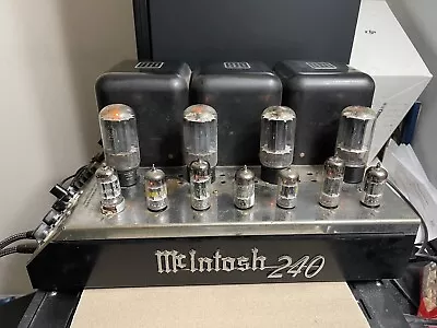 Mcintosh MC-240 Complete Recapped • $3800