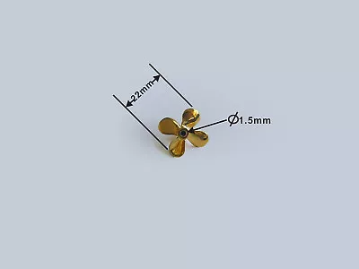 Metal Display Boat Propeller-right Props 22mm Diameter - 1 Pair • $7.99