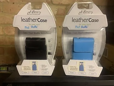 £10 • Buy I Tec Electronics Ipod Shuffle Leather Case Blue Black Protective Music Style