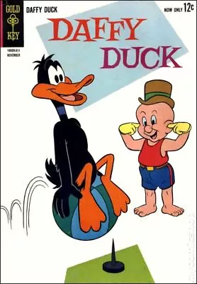Daffy Duck #35 VG 4.0 1963 Stock Image Low Grade • $3