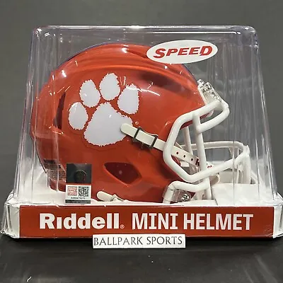 Clemson Tigers Speed Mini Helmet Riddell NCAA Licensed Brand New! • $32.99