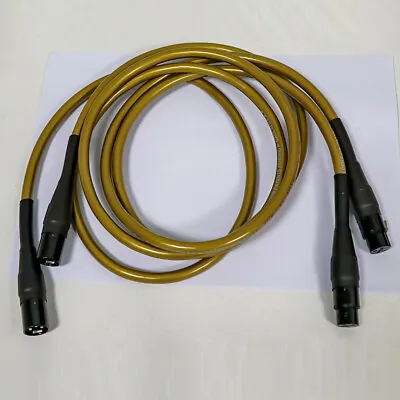 £14.99 • Buy Cardas Hexlink Golden HiFi XLR Balanced Audio Cable Amplifier Interconnect Cord