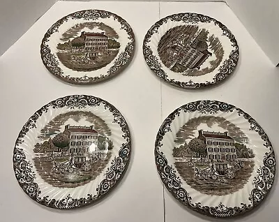 Johnson Brothers Heritage Hall 9.75” Dinner Plates 4 Georgian Townhouse England • $28.76