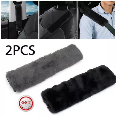 2 Pcs Car Seat Belt Strap Pad Soft Harness Shoulder Cushion Cover Protector • $7.19