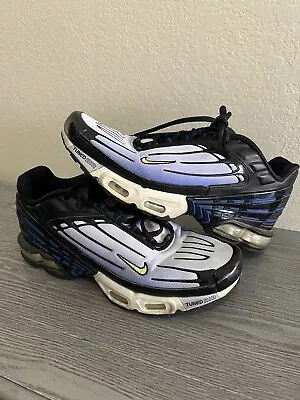 Nike Air Max Plus Tn 3 Hyper Blue 2019 CJ9684-001 Men’s Size 10.5 • $70