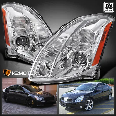 Fits 2004-2006 Maxima Replacement Projector Headlights Lamps LH+RH 04 05 06 • $204.38