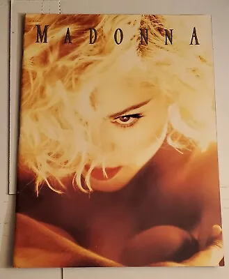 MADONNA 1990  Blond Ambition World Tour  Official Concert Program / Photo Book • $60