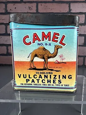 Vintage Camel Vulcanizing Tire Patches Can No Patches - Used • $19.98