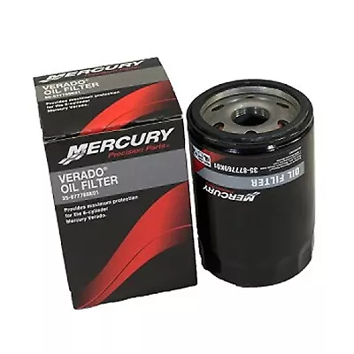 Mercury Marine/Mercruiser New OEM Oil Filter L6SC 35-877769K01 • $18.44